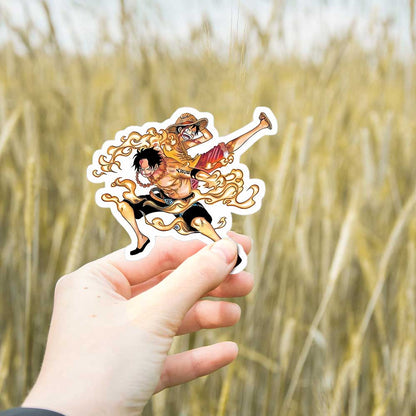 D ace One piece Stickers