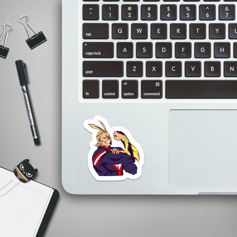 All might guy power Stickers My Hero Academia