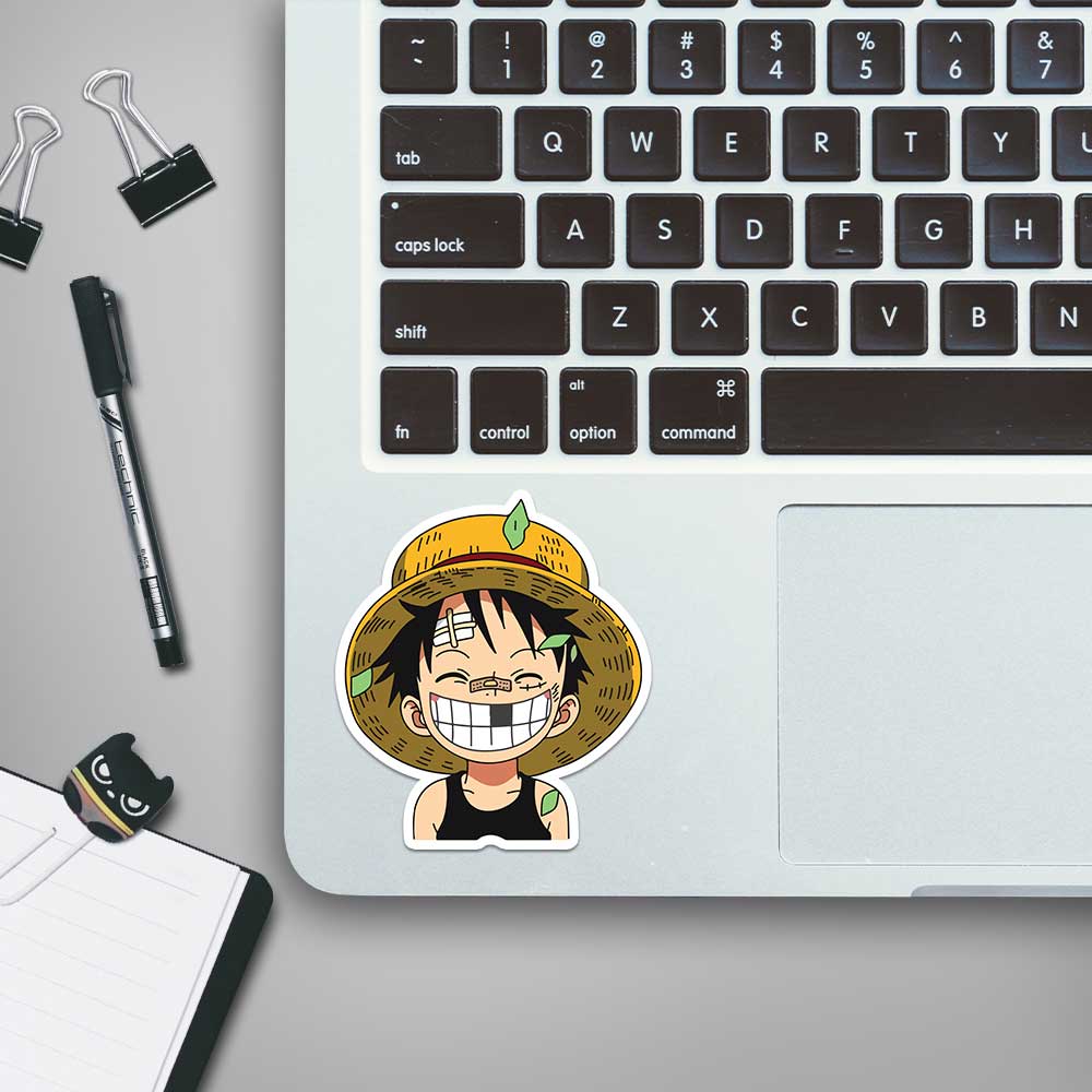 Mini luffy One piece Stickers