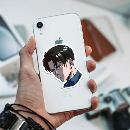 Levi_frustrated_Stickers