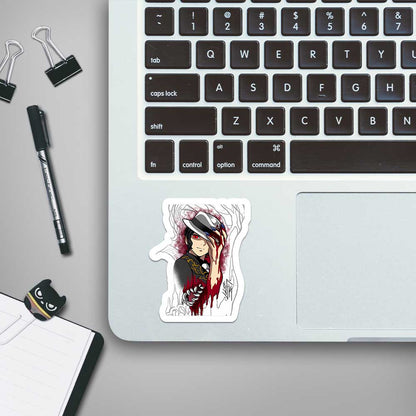 Muzan the demon lord Demon Slayer Stickers