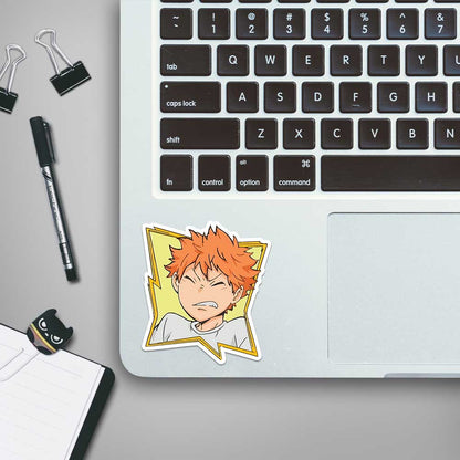 HInata irritated Haikyuu Stickers