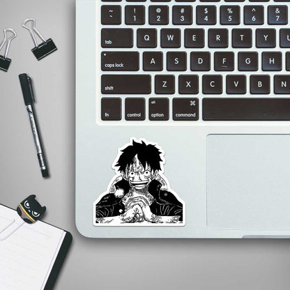 Luffy in fight mode One piece Stickers