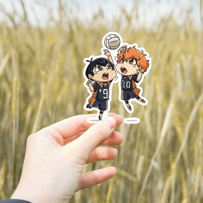 Hinata Kageyama Playing Haikyuu Stickers