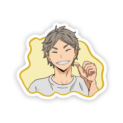 Sugawara proud Haikyuu Stickers