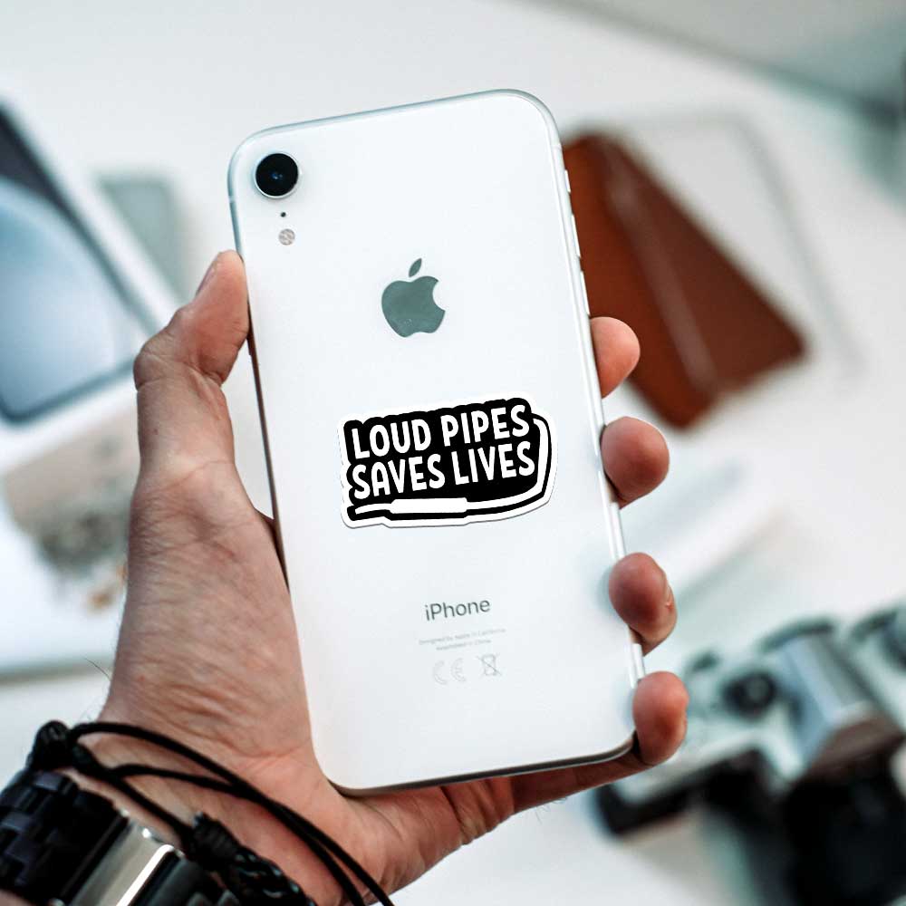 Loud pipes save lives