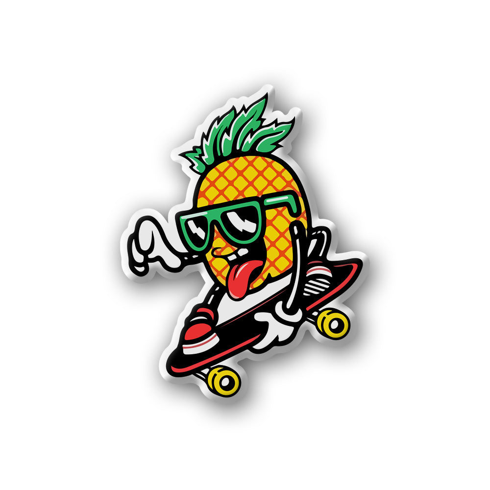 Skater pineapple - DOME (3 INCH)