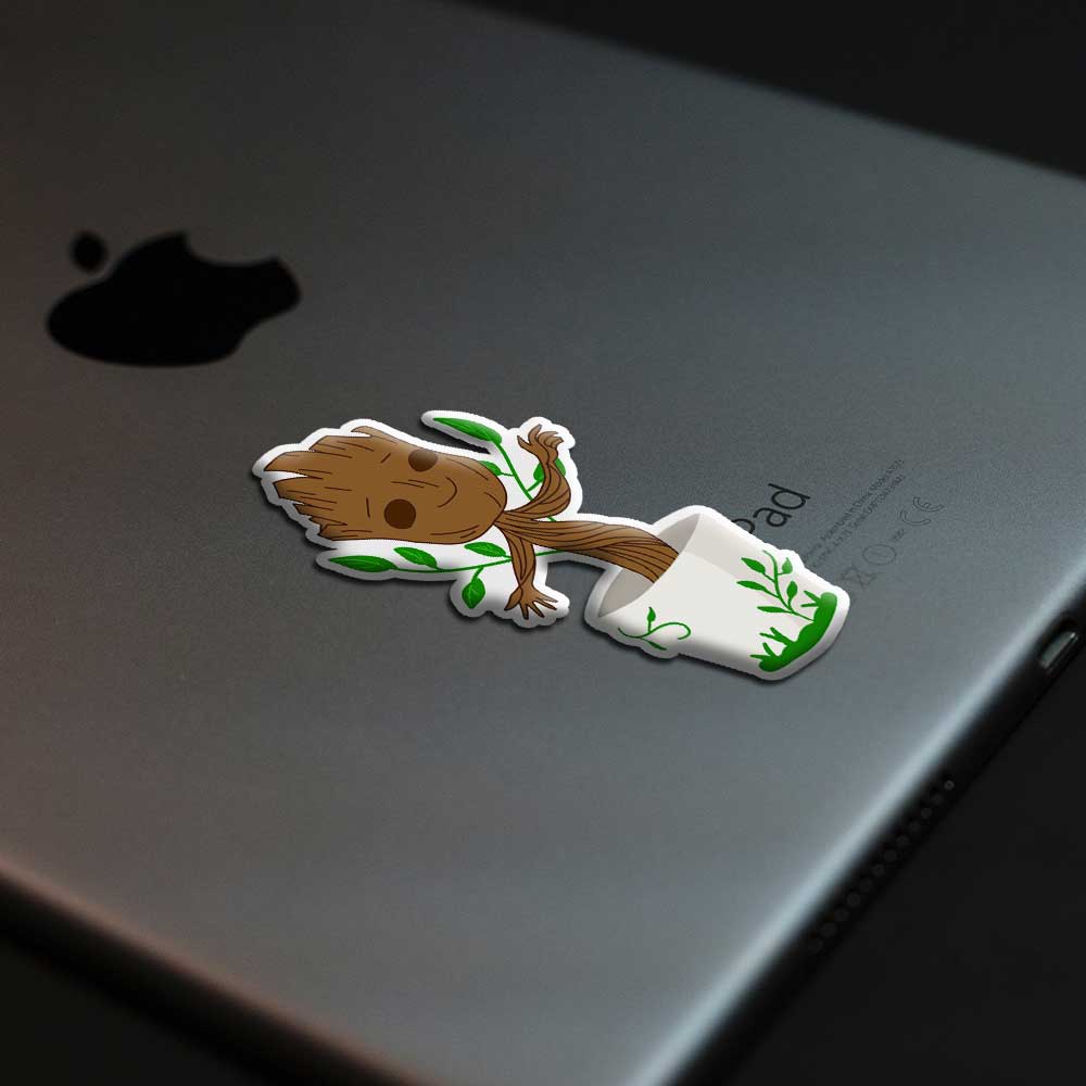 GROOT - DOME STICKERS - 3 INCH