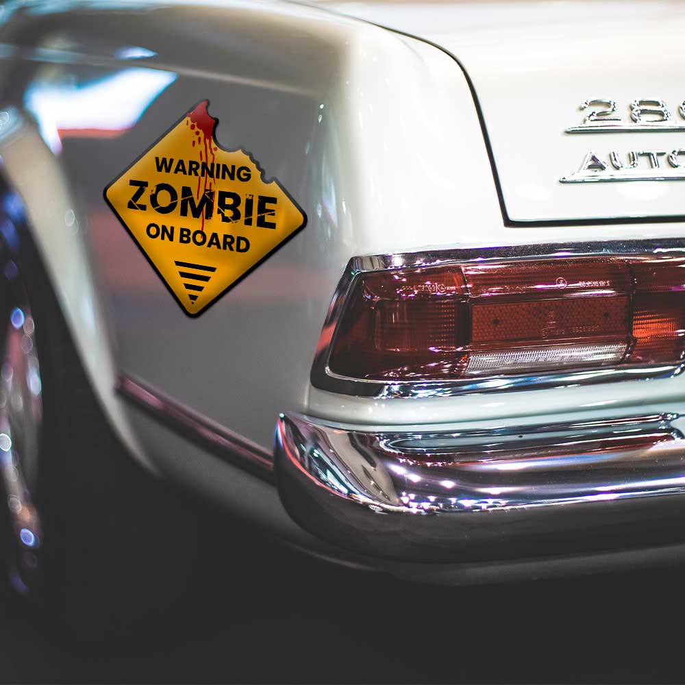 Zombie on board - DOME (5 INCH)