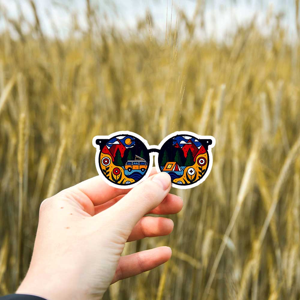 Scenery glasses