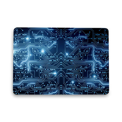 Hacker pattern laptop skin