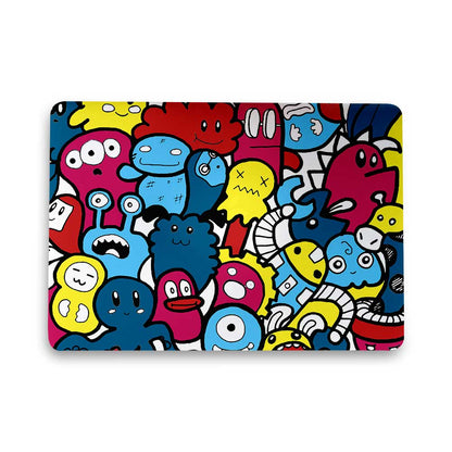 CUTE MONSTER PATTERN - LAPTOP SKIN