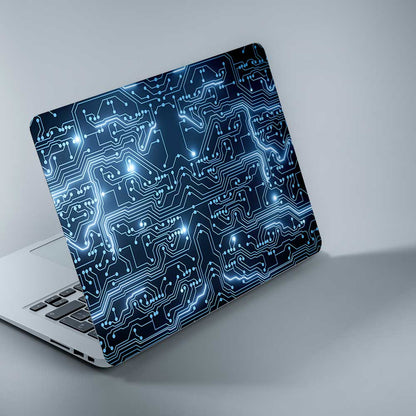 Hacker pattern laptop skin