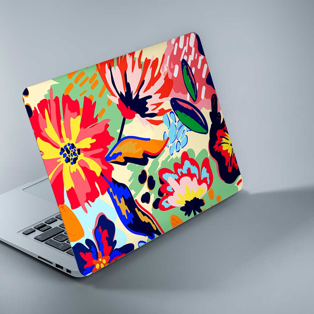 FLOWER PATTERN - LAPTOP SKIN