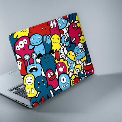 CUTE MONSTER PATTERN - LAPTOP SKIN