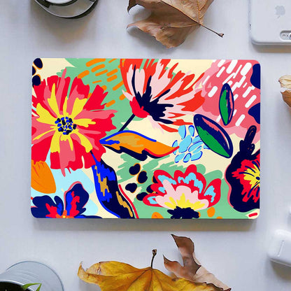 FLOWER PATTERN - LAPTOP SKIN