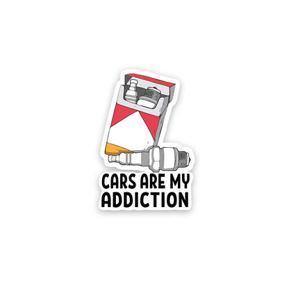 Cars are my addiction - Reflective