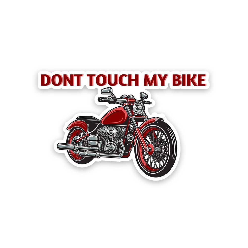 Dont touch my bike - Reflective