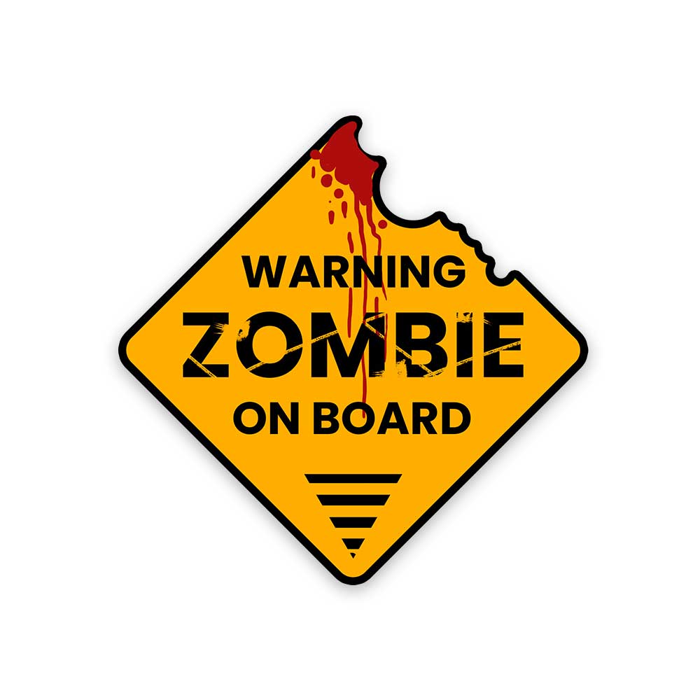 Zombie on the board - Reflective