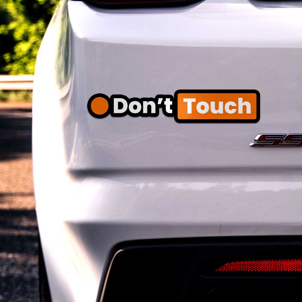 Dont touch - Reflective