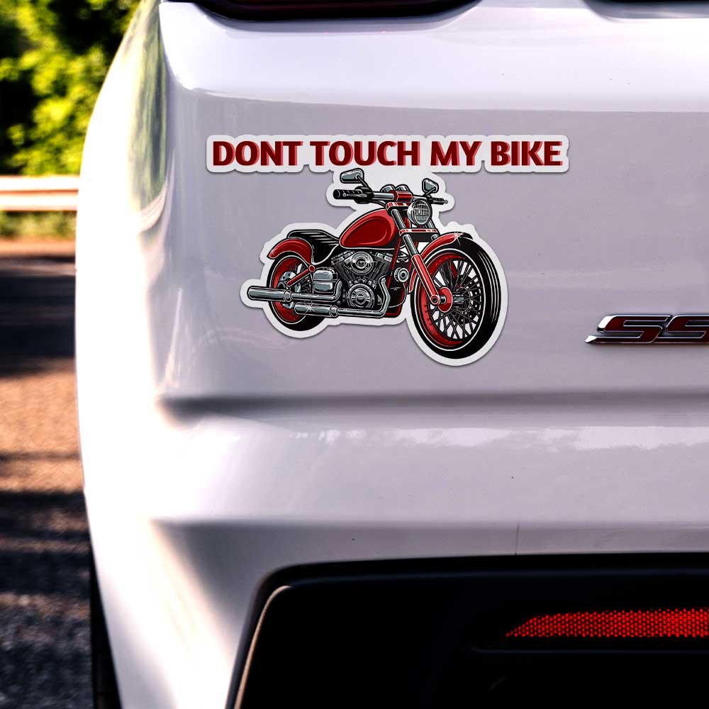 Dont touch my bike - Reflective